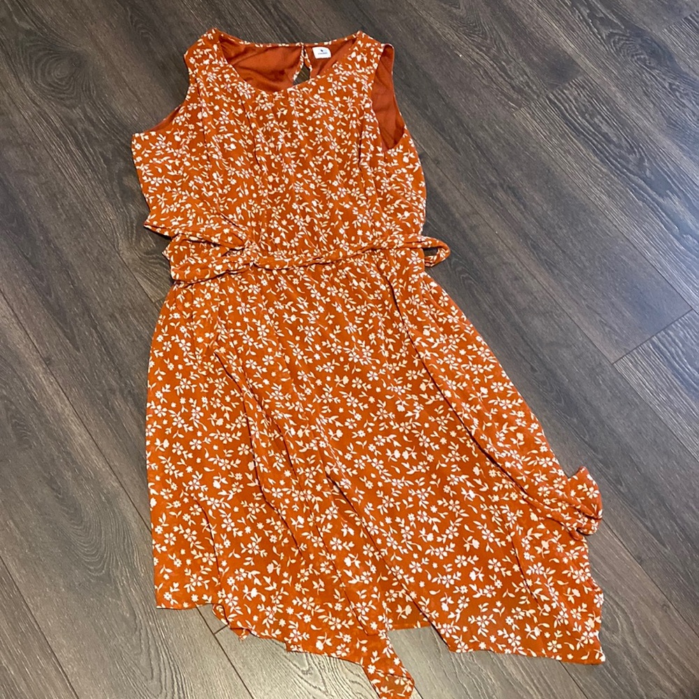 Dress Barn , size 20 floral mid length flowy dress